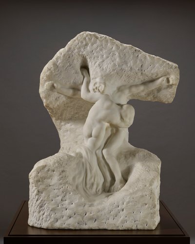 Kristus og Maria Magdalena av Auguste Rodin