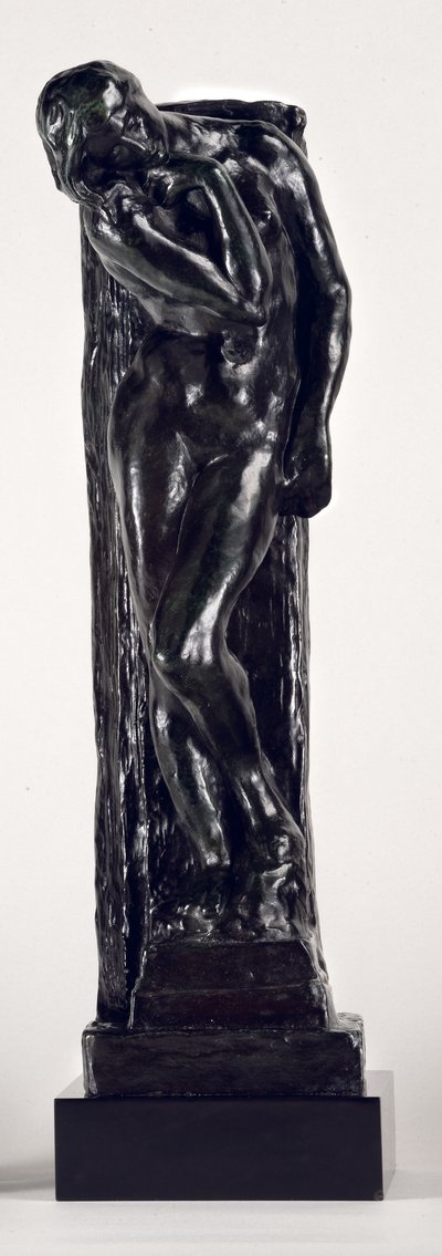 Eva med langt hår, 187880 (bronse) av Auguste Rodin