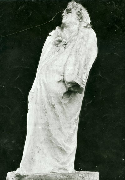 Fransk forfatter Honoré de Balzac, 1897 av Auguste Rodin