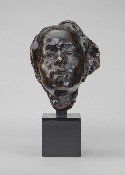 Leder for Hanako Ohta Hisa, modell c. 1908, støpt 1965. av Auguste Rodin