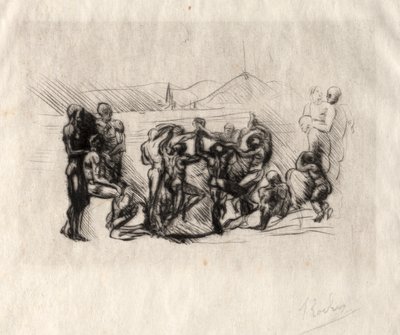 La Ronde, 1883. av Auguste Rodin