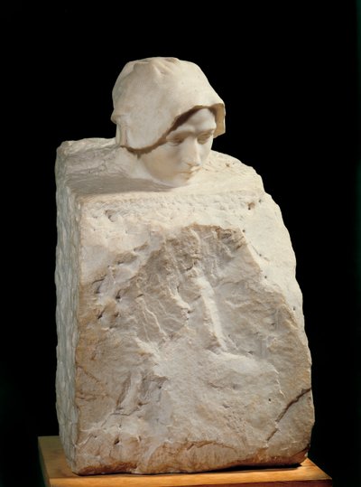 Tankeskulptur av Auguste Rodin (1840-1917) 1886-1889 Paris, Rodin-museet av Auguste Rodin