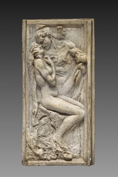 Lovers Lovers, ca. 1880 - 1885 original modell. av Auguste Rodin
