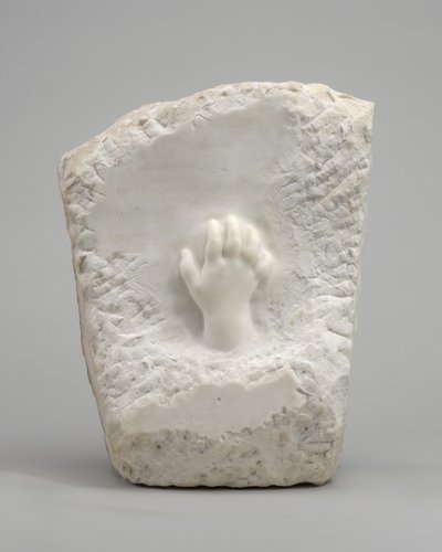 Memorial Relief Hand of a Child, 1908. av Auguste Rodin