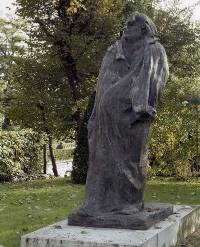 Monument Honore de Balzac (1799–1850) (bronseskulptur) av Auguste Rodin