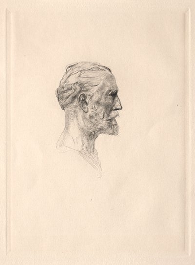Portrett av Antonin Proust. av Auguste Rodin