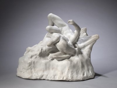 Englenes fall, ca. 1890-1900 av Auguste Rodin