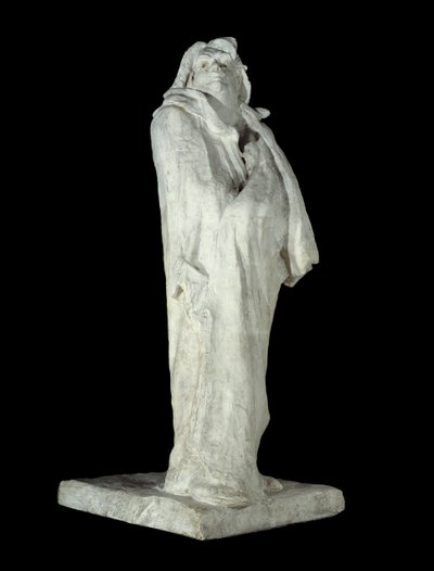 Den franske forfatteren Honore de Balzac (1799-1850). Gipsskulptur av Auguste Rodin (1840-1917) 1898 Paris, Musee d'Orsay av Auguste Rodin