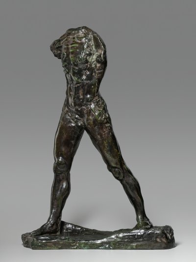 The Walking Man, modellert 18771900, cast før 1917. av Auguste Rodin