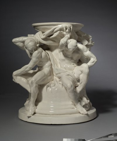 Titans, Support for a Vase, designet av Albert-Ernest Carrier-Belleuse av Auguste Rodin