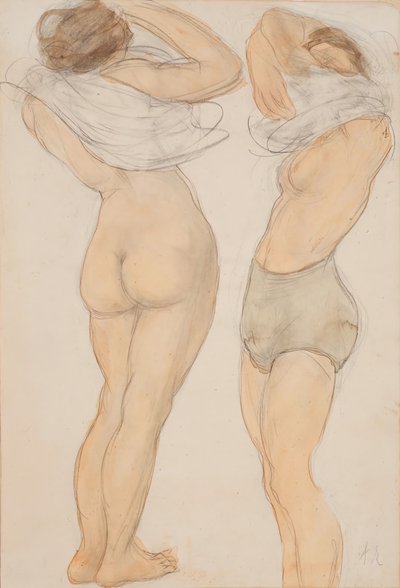 To figurer, n.d. av Auguste Rodin