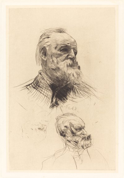 Victor Hugo, Three Quarters av Auguste Rodin