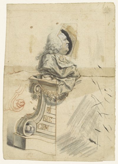 Portrett av Gerard van Swieten av Augustin Cipps