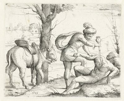barmhjertige samaritan Gamle og nye testamente konkordans (serietittel) Concordants alt und news Testaments (serietittel) av Augustin Hirschvogel