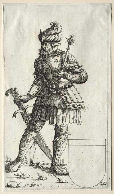 Sigismund II, konge av Polen, 1546. av Augustin Hirschvogel