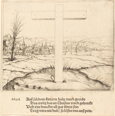 Kristi kors, 1548. av Augustin Hirschvogel