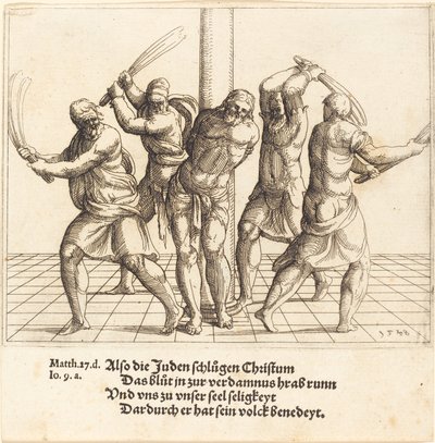 Flageleringen, 1548. av Augustin Hirschvogel