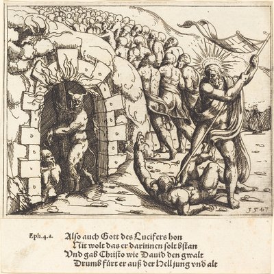 Helvetes harving av Augustin Hirschvogel