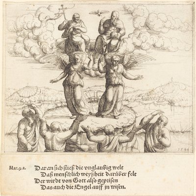 Forvandlingen, 1548. av Augustin Hirschvogel