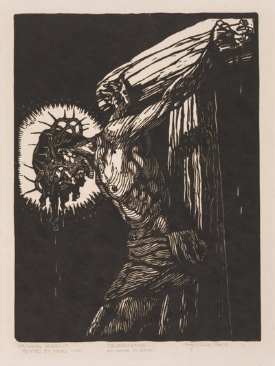 Korsfestelse. av Augustin Kolb