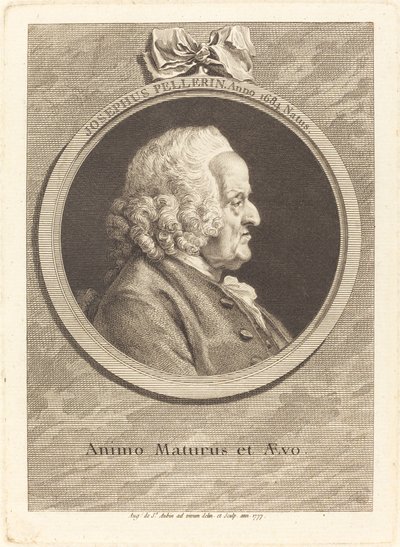 Joseph Pellerin av Augustin de Saint Aubin