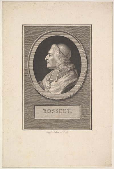 Portrett av Bossuet, 1803. av Augustin de Saint Aubin