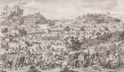 Slaget ved Tonguzluq, 1773. av Augustin de Saint Aubin