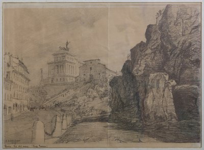 Landskapet i Roma av Augusto Baracchi