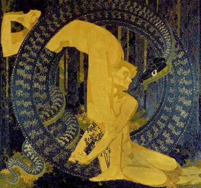 Adam og Eva av Augusto Giacometti