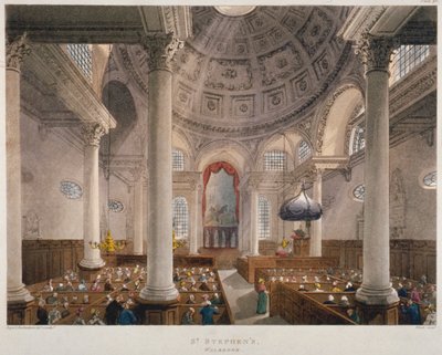 Interior of the Church of St Stephen Walbrook during a service, City of London, 1809   1184665   no       norwegian Successfully Translated  Original: Reza Shah Pahlavi, 1938. Translat: Reza Shah Pahlavi, 1938. 1153004 no norwegian Successfully Translated  av Augustus Charles Pugin, Thomas Rowlandson