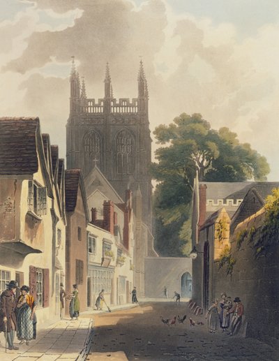 Magpie Lane, Oxford, illustrasjon fra 