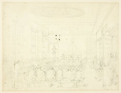 Studie for Society for the Encouragement of Agriculture, fra Microcosm of London av Augustus Charles Pugin