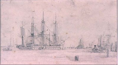 Studier av komposisjon (tegning) av Augustus Wall Callcott