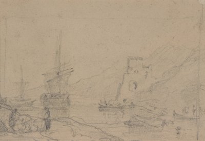 Studier av komposisjon (tegning) av Augustus Wall Callcott