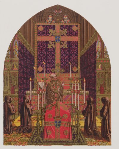 Kirkelig design, The Glossary of Ecclesiastical Ornament and Costume, litografi av H.C. Maguire, 1844 av Augustus Welby Northmore Pugin