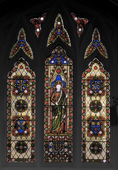 Edward the Confessor, 1846 (farget glass) av Augustus Welby Northmore Pugin