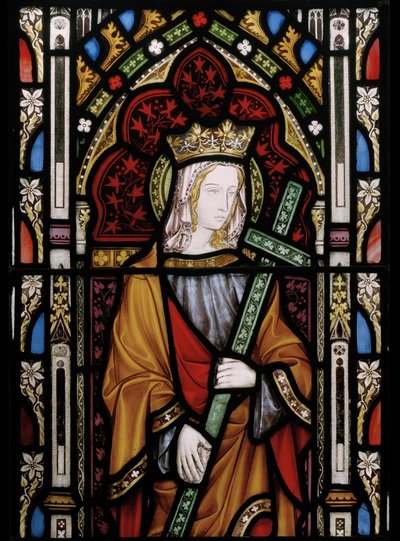 St. Helen, detalj (farget glass) av Augustus Welby Northmore Pugin