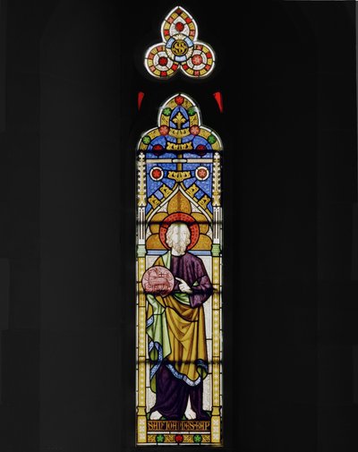 St. Johannes døperen, 1847 (farget glass) av Augustus Welby Northmore Pugin