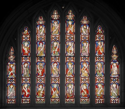 Te Deum, 1850 (farget glass) av Augustus Welby Northmore Pugin