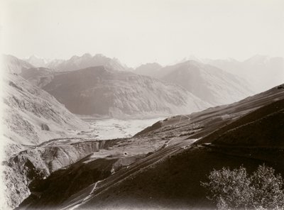 Krysset med Pamir-elven og Hindu Kush bortenfor av Aurel Stein