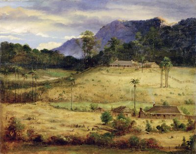 Husmannsplasser, ca.1850 av Australasian School