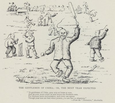 The Gentlemen of China, eller det neste laget forventet (litho) av Australian School