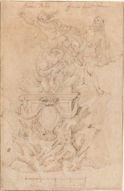 Redningen av Deianeira av Austrian 18th Century