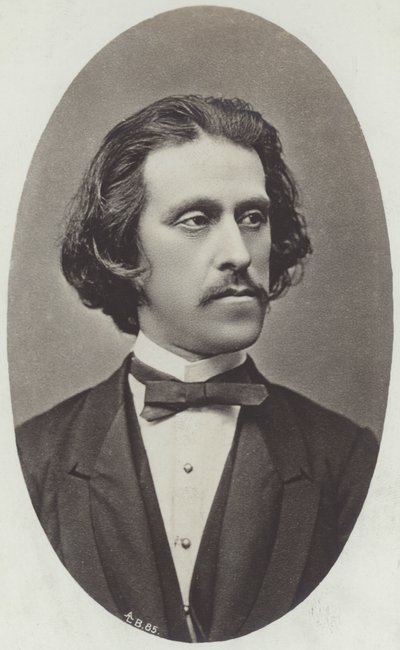 Portrett av Josef Strauss av Austrian Photographer