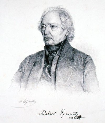 Adalbert Gyrowetz (1763–1850) (litho) av Austrian School