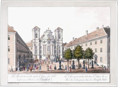 Kirke og to skoler i Josefstadt, 1779-1792 av Austrian School