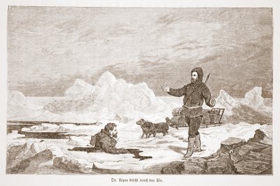 Dr. Repes faller gjennom isen, 1876 av Austrian School