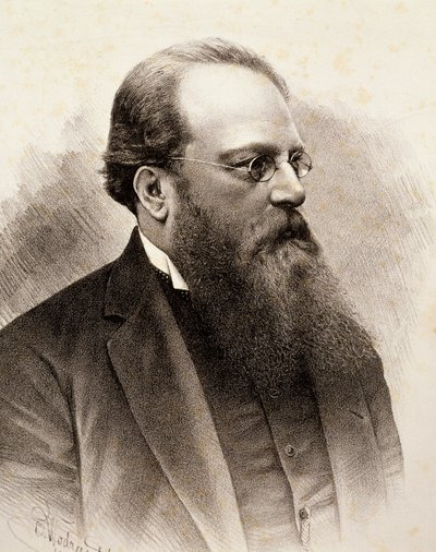 Portrett av Hans Richter av Austrian School