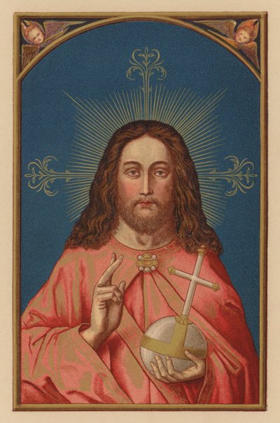 Salvatore Mundi (med Cromoli) av Austrian School