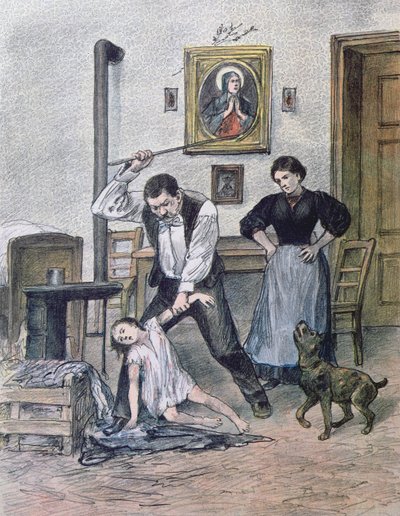 Den grusomme faren, 1897 av Austrian School